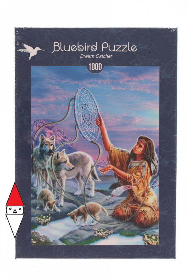 BLUEBIRD, BLUEBIRD-PUZZLE-70134, 3663384701344, PUZZLE GRAFICA BLUEBIRD FANTASY DREAM CATCHER 1000 PZ