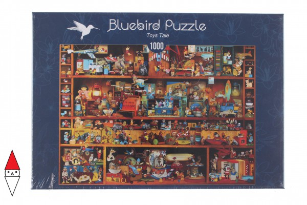 BLUEBIRD, BLUEBIRD-PUZZLE-70215, 3663384702150, PUZZLE OGGETTI BLUEBIRD GIOCATTOLI TOYS TALE 1000 PZ