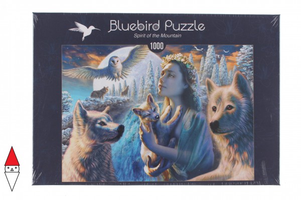 BLUEBIRD, BLUEBIRD-PUZZLE-70108, 3663384701085, PUZZLE PAESAGGI BLUEBIRD MONTAGNA SPIRIT OF THE MOUNTAIN 1000 PZ