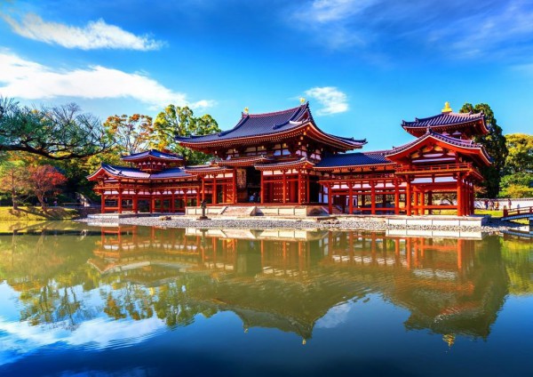 BLUEBIRD, BLUEBIRD-PUZZLE-70268, 3663384702686, PUZZLE EDIFICI BLUEBIRD PAGODE BYODO-IN TEMPLE 1000 PZ