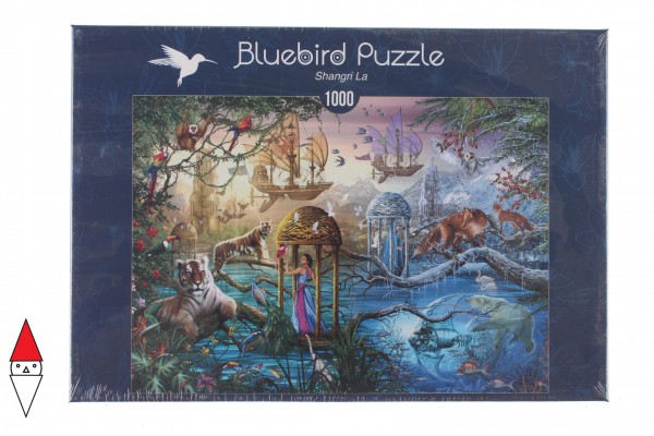 BLUEBIRD, BLUEBIRD-PUZZLE-70128, 3663384701283, PUZZLE GRAFICA BLUEBIRD FANTASY SHANGRI LA 1000 PZ