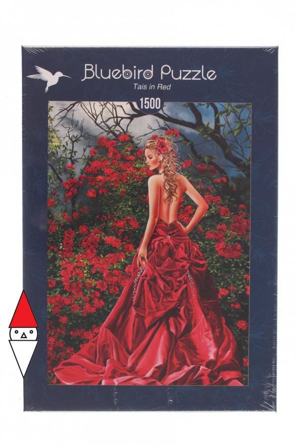 BLUEBIRD, BLUEBIRD-PUZZLE-70276, 3663384702761, PUZZLE GRAFICA BLUEBIRD TAIS IN RED 1500 PZ