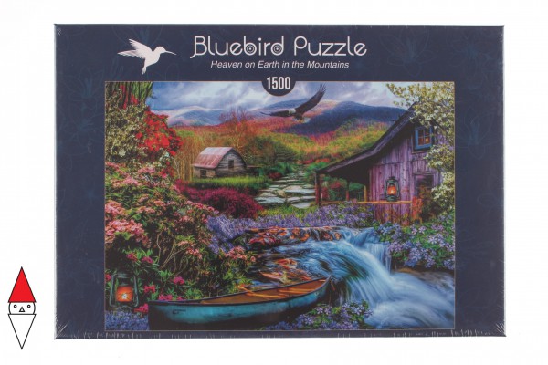 BLUEBIRD, BLUEBIRD-PUZZLE-70210, 3663384702105, PUZZLE PAESAGGI BLUEBIRD FIUMI E CASCATE 1500 PZ