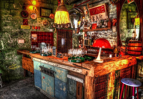 BLUEBIRD, BLUEBIRD-PUZZLE-70011, 3663384700118, PUZZLE TEMATICO BLUEBIRD BAR E RISTORANTI RUIN BAR IN BUDAPEST 1500 PZ