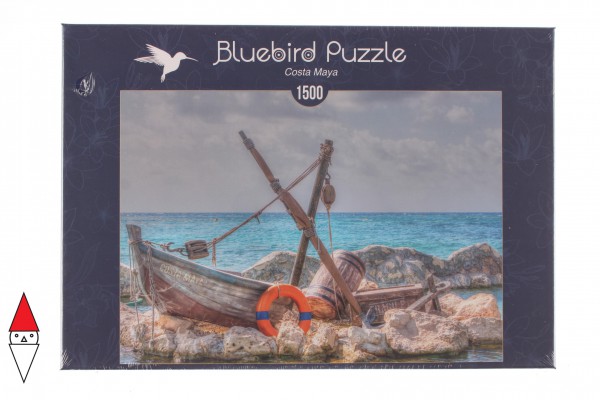 BLUEBIRD, BLUEBIRD-PUZZLE-70017, 3663384700170, PUZZLE PAESAGGI BLUEBIRD MARE E OCEANO COSTA MAYA 1500 PZ