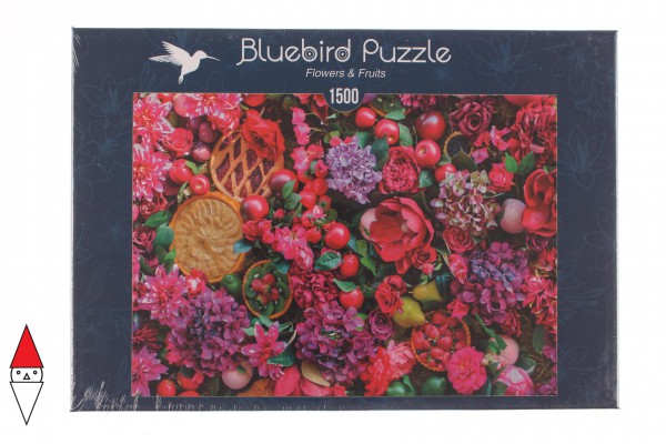 BLUEBIRD, BLUEBIRD-PUZZLE-70222, 3663384702228, PUZZLE PAESAGGI BLUEBIRD FIORI E GIARDINI FLOWERS & FRUITS 1500 PZ