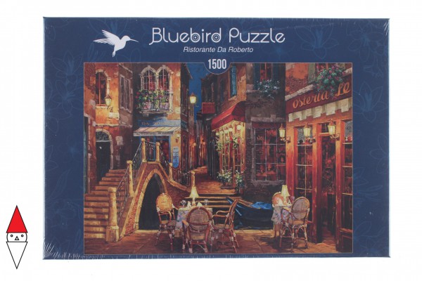 BLUEBIRD, BLUEBIRD-PUZZLE-70213, 3663384702136, PUZZLE PAESAGGI BLUEBIRD CITTA RISTORANTE DA ROBERTO 1500 PZ
