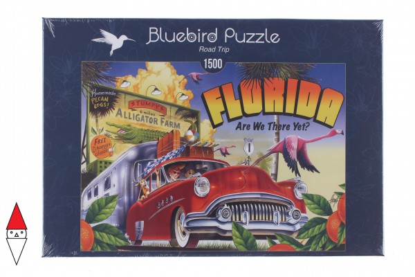 BLUEBIRD, BLUEBIRD-PUZZLE-70106, 3663384701061, PUZZLE OGGETTI BLUEBIRD VINTAGE ROAD TRIP 1500 PZ