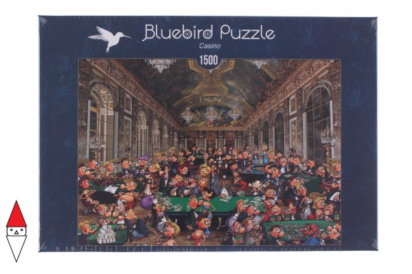 BLUEBIRD, BLUEBIRD-PUZZLE-70263, 3663384702631, PUZZLE TEMATICO BLUEBIRD CASINO CASINO 1500 PZ