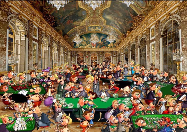 BLUEBIRD, BLUEBIRD-PUZZLE-70263, 3663384702631, PUZZLE TEMATICO BLUEBIRD CASINO CASINO 1500 PZ
