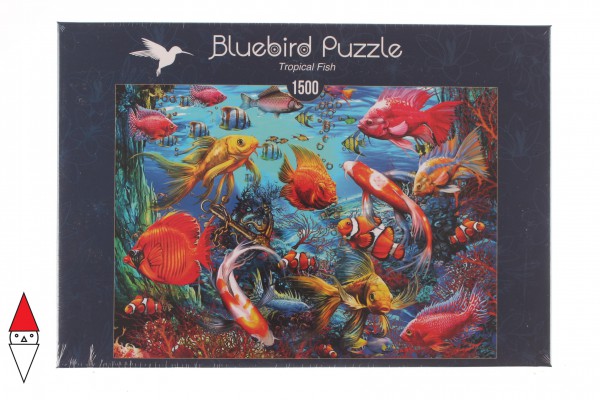 BLUEBIRD, BLUEBIRD-PUZZLE-70192, 3663384701924, PUZZLE PAESAGGI BLUEBIRD FONDALI MARINI TROPICAL FISH 1500 PZ