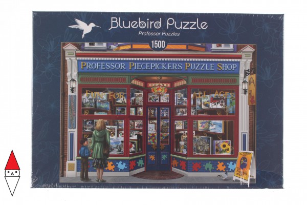 BLUEBIRD, , Non applicabile, PUZZLE TEMATICO BLUEBIRD NEGOZI PROFESSOR PUZZLES 1500 PZ