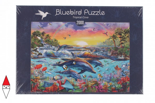 BLUEBIRD, BLUEBIRD-PUZZLE-70015, 3663384700156, PUZZLE PAESAGGI BLUEBIRD FONDALI MARINI TROPICAL COVE 2000 PZ