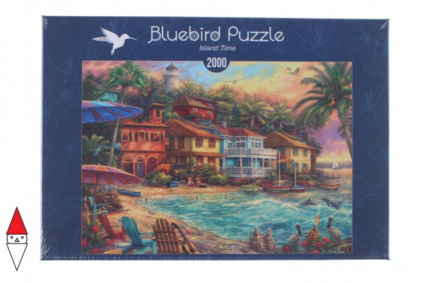 BLUEBIRD, BLUEBIRD-PUZZLE-70208, 3663384702082, PUZZLE PAESAGGI BLUEBIRD PORTI ISLAND TIME 2000 PZ