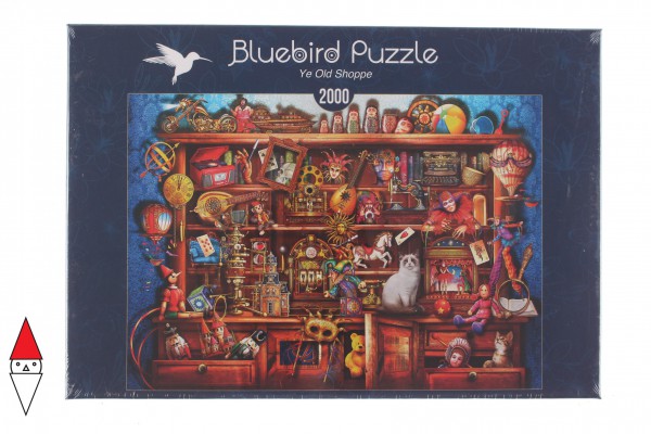 BLUEBIRD, BLUEBIRD-PUZZLE-70168, 3663384701689, PUZZLE OGGETTI BLUEBIRD GIOCATTOLI YE OLD SHOPPE 2000 PZ