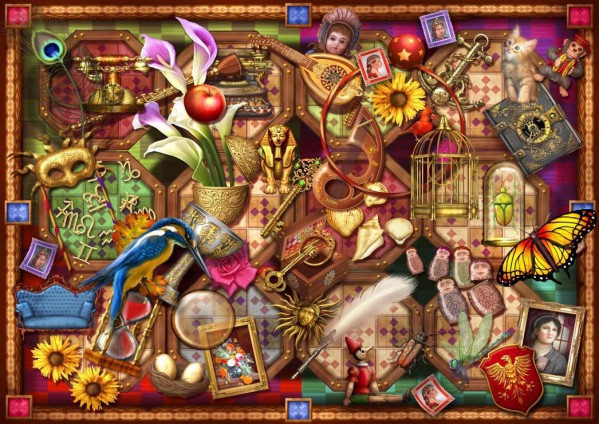 BLUEBIRD, BLUEBIRD-PUZZLE-70160, 3663384701603, PUZZLE OGGETTI BLUEBIRD THE COLLECTION 3000 PZ