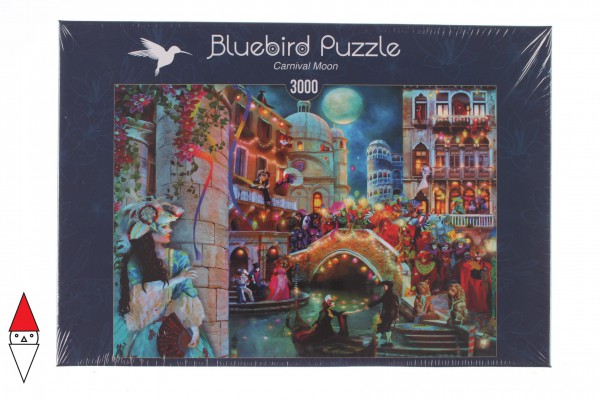BLUEBIRD, BLUEBIRD-PUZZLE-70163, 3663384701634, PUZZLE TEMATICO BLUEBIRD CARNEVALE CARNIVAL MOON VENEZIA 3000 PZ