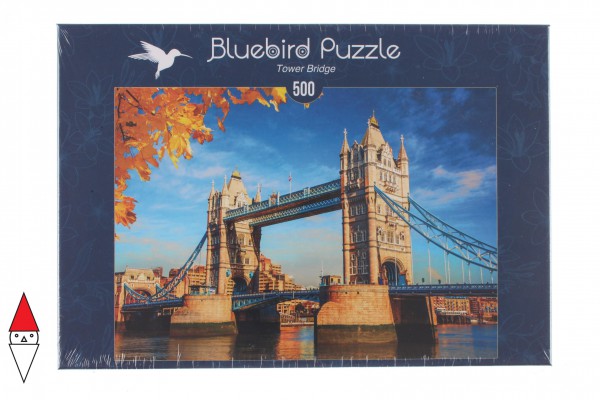 BLUEBIRD, BLUEBIRD-PUZZLE-70270, 3663384702709, PUZZLE EDIFICI BLUEBIRD PONTI TOWER BRIDGE 500 PZ