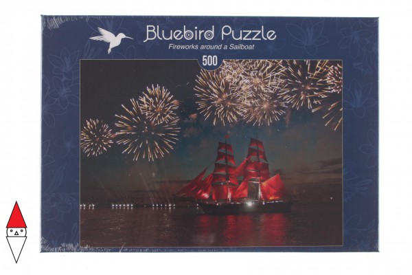 BLUEBIRD, BLUEBIRD-PUZZLE-70041, 3663384700415, PUZZLE MEZZI DI TRASPORTO BLUEBIRD BARCHE E NAVI 500 PZ
