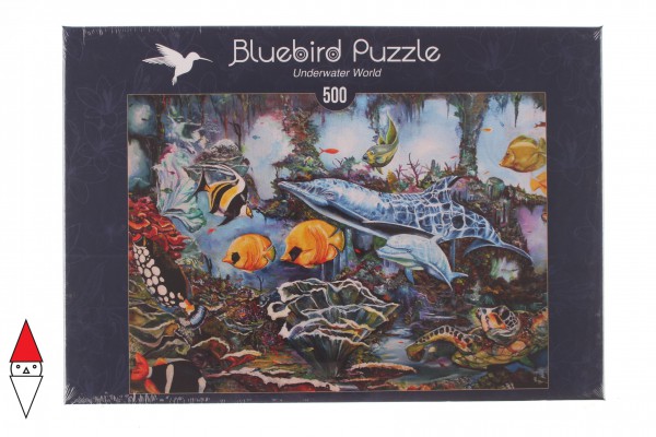BLUEBIRD, BLUEBIRD-PUZZLE-70034, 3663384700347, PUZZLE PAESAGGI BLUEBIRD FONDALI MARINI UNDERWATER WORLD 500 PZ