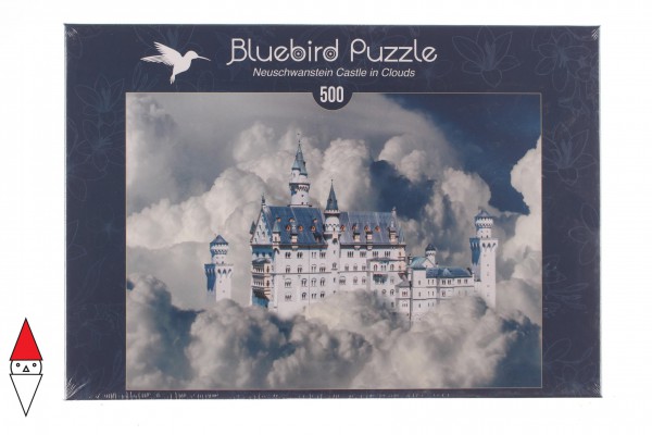 BLUEBIRD, BLUEBIRD-PUZZLE-70036, 3663384700361, PUZZLE EDIFICI BLUEBIRD CASTELLI E PALAZZI 500 PZ