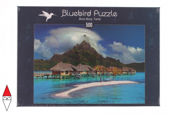 BLUEBIRD, BLUEBIRD-PUZZLE-70005, 3663384700057, PUZZLE PAESAGGI BLUEBIRD MARE E OCEANO BORA BORA, TAHITIEUR 500 PZ