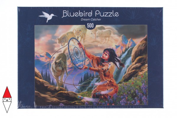 BLUEBIRD, BLUEBIRD-PUZZLE-70127, 3663384701276, PUZZLE TEMATICO BLUEBIRD FANTASY DREAM CATCHER 500 PZ