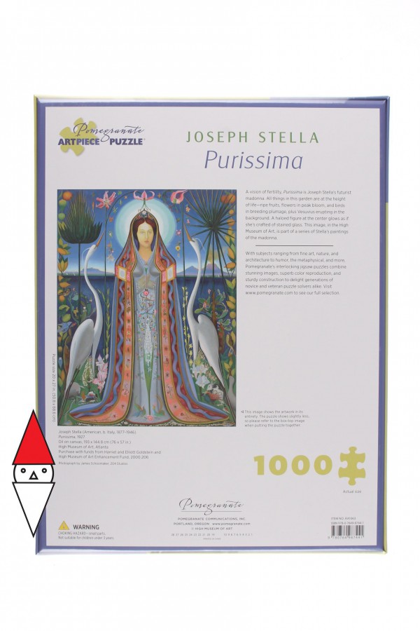 POMEGRANATE, POMEGRANATE-AA1063, 9780764987441, PUZZLE GRAFICA POMEGRANATE JOSEPH STELLA - PURISSIMA 1927 1000 PZ
