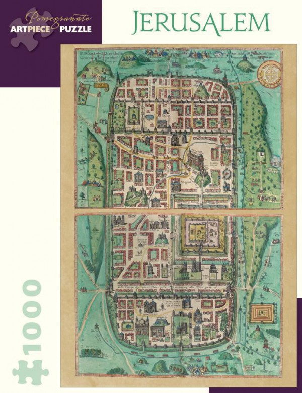 POMEGRANATE, POMEGRANATE-AA886, 9780764970702, PUZZLE OGGETTI POMEGRANATE CARTE GEOGRAFICHE 1000 PZ