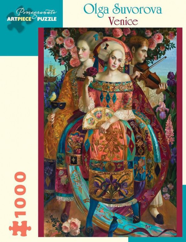 POMEGRANATE, POMEGRANATE-AA1008, 9780764981333, PUZZLE ARTE POMEGRANATE ARTE CONTEMPORANEA OLGA SUVOROVA - VENICE 2017 1000 PZ