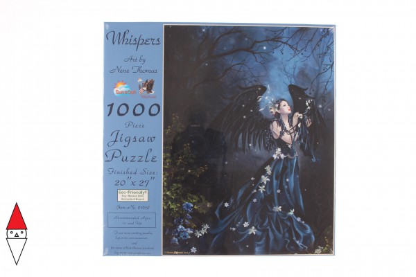 SUNSOUT, SUNSOUT-67678, 796780676787, PUZZLE GRAFICA SUNSOUT NENE THOMAS - WHISPERS 1000 PZ