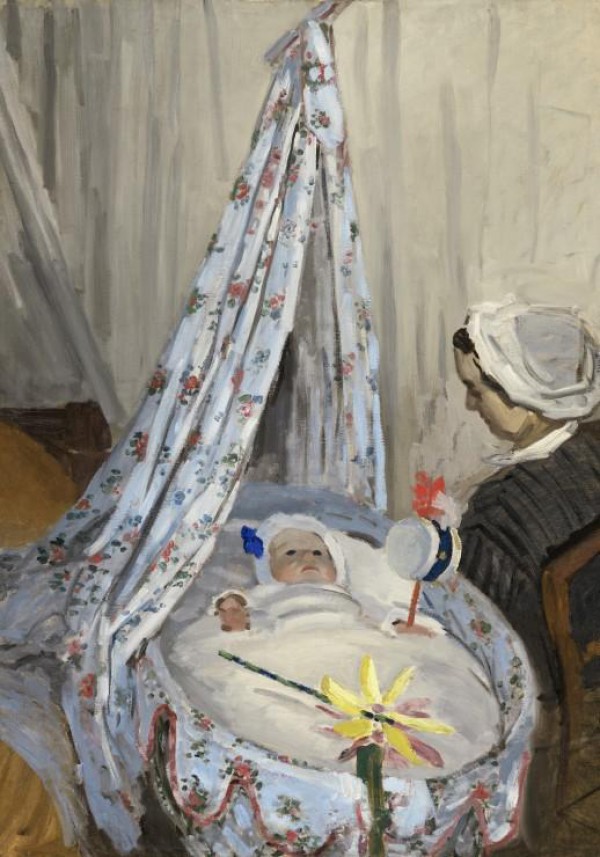 GRAFIKA, GRAFIKA-01529, 3663384015298, PUZZLE ARTE GRAFIKA IMPRESSIONISMO CLAUDE MONET THE CRADLE 1867 1000 PZ