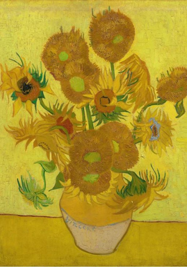 GRAFIKA, GRAFIKA-00858, 3663384008580, PUZZLE ARTE GRAFIKA IMPRESSIONISMO VAN GOGH VINCENT LES TOURNESOLS 1887 1000 PZ