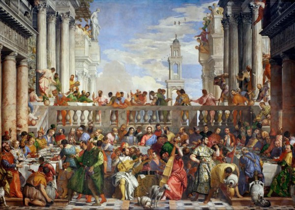 GRAFIKA, GRAFIKA-T-00074, 3663384500749, PUZZLE ARTE GRAFIKA RINASCIMENTO PAOLO VERONESE LE NOZZE DI CANA 1563 1000 PZ