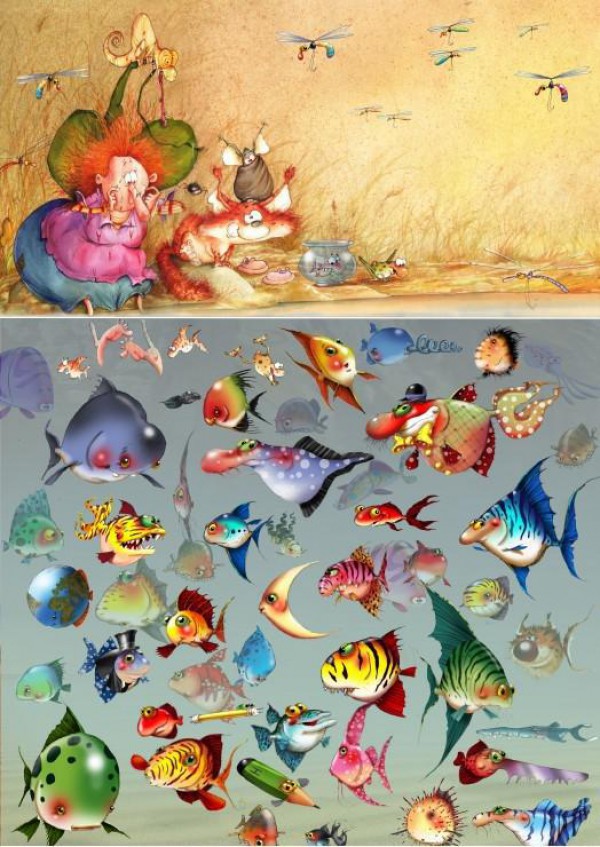 GRAFIKA, GRAFIKA-T-00565, 3663384505652, PUZZLE GRAFICA GRAFIKA FUMETTI FRANCOIS RUYER - HEXE 2000 PZ