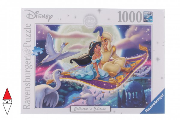 RAVENSBURGER, 13971, 4005556139712, PUZZLE DISNEY RAVENSBURGER ALLADIN 1000 PZ