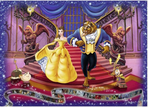 RAVENSBURGER, 19746, 4005556197460, PUZZLE DISNEY RAVENSBURGER CLASSICS LA BELLA E LA BESTIA 1000 PZ