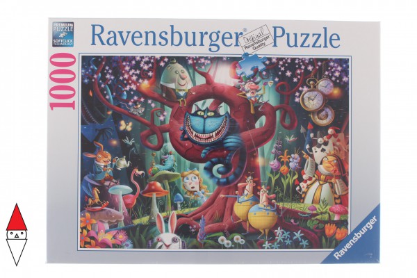 RAVENSBURGER, 16456, 4005556164561, PUZZLE GRAFICA RAVENSBURGER CARTONI ANIMATI TUTTI SONO PAZZI QUI 1000 PZ