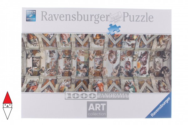 RAVENSBURGER, 15062, 4005556150625, PUZZLE ARTE RAVENSBURGER VOLTA DELLA CAPPELLA SISTINA 1000 PZ