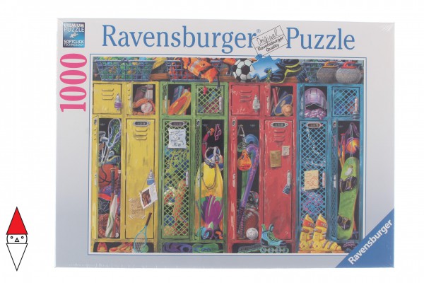 RAVENSBURGER, 19862, 4005556198627, PUZZLE OGGETTI RAVENSBURGER OGGETTI COMUNI FANTASY GLI ARMADIETTI 1000 PZ