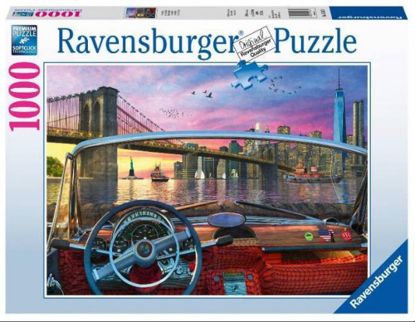 RAVENSBURGER, 15267, 4005556152674, PUZZLE PAESAGGI RAVENSBURGER PONTI PONTE DI BROOKLIN 1000 PZ