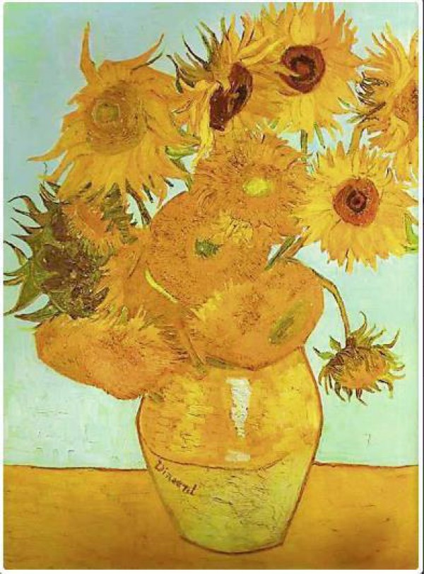 RAVENSBURGER, 16206, 4005556162062, PUZZLE ARTE RAVENSBURGER VASO DI GIRASOLI 1500 PZ