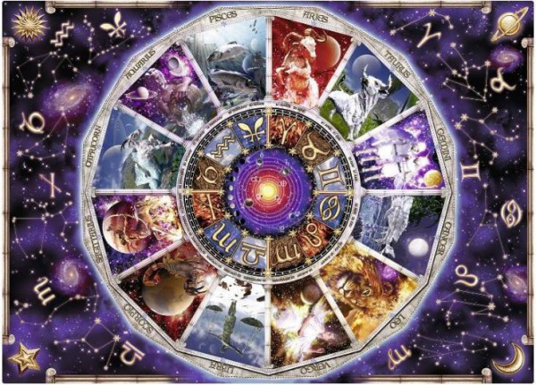 RAVENSBURGER, 17805, 4005556178056, PUZZLE TEMATICO RAVENSBURGER SEGNI ZODIACALI LO ZODIACO 9000 PZ