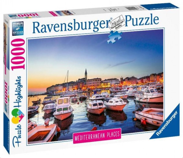 RAVENSBURGER, 14979, 4005556149797, PUZZLE PAESAGGI RAVENSBURGER MARE E OCEANO MEDITERRANEAN CROATIA 1000 PZ