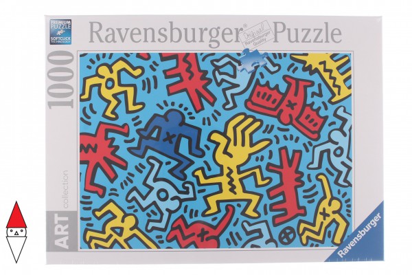 RAVENSBURGER, 14992, 4005556149926, PUZZLE ARTE RAVENSBURGER ARTE CONTEMPORANEA KEITH HARING 1000 PZ