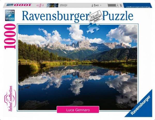 RAVENSBURGER, 16197, 4005556161973, PUZZLE PAESAGGI RAVENSBURGER MONTAGNA VITA IN MONTAGNA 1000 PZ