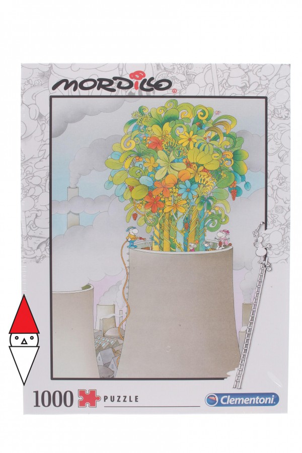 CLEMENTONI, 39535, 8005125395354, PUZZLE GRAFICA CLEMENTONI FUMETTI MORDILLO THE CURE 1000 PZ
