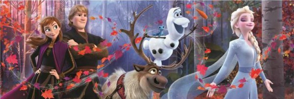 CLEMENTONI, 39544, 8005125395446, PUZZLE DISNEY CLEMENTONI FILM PANORAMA FROZEN 2 1000 PZ