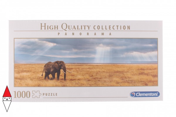 CLEMENTONI, 39484, 8005125394845, PUZZLE ANIMALI CLEMENTONI PANORAMA LOST 1000 PZ
