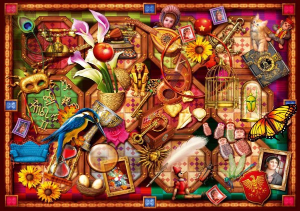 BLUEBIRD, 70306-P, 3663384703065, PUZZLE OGGETTI BLUEBIRD THE COLLECTION LA COLLEZIONE 1000 PZ